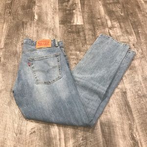 Levi’s 513 29x30 men’s light wash denim blue jeans